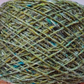 Mohair Tweed Oliven 2713 50g